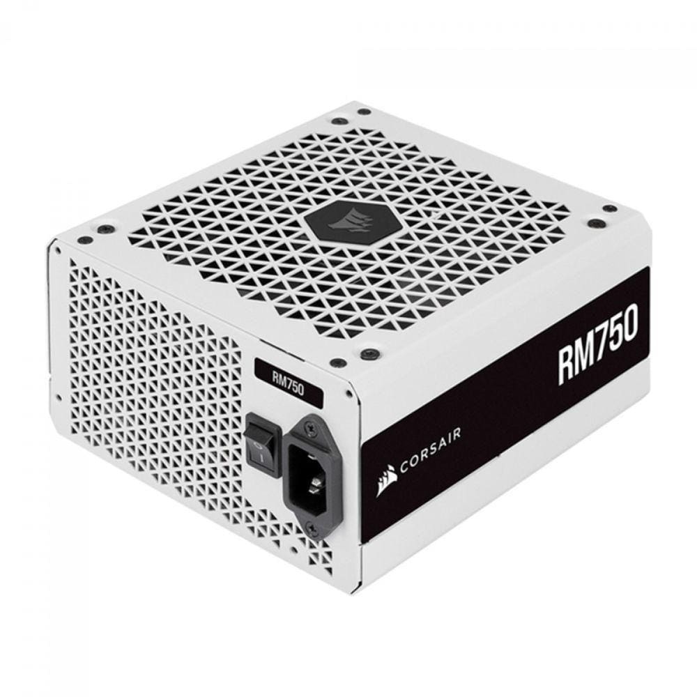 Fonte Corsair RM750, 750W, 80 Plus Bronze Branca - CP-902023