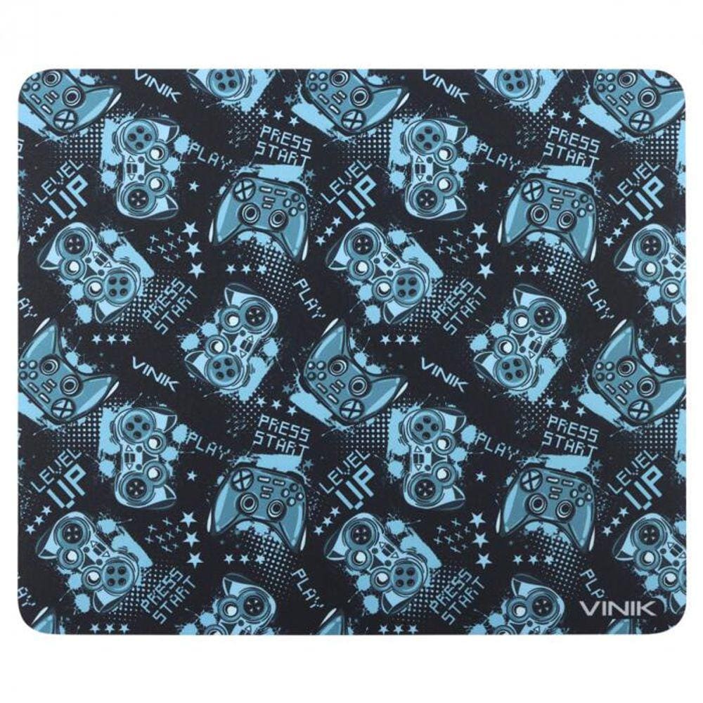 Mouse Pad Gamer Vinik Level Up 320X270x2mm - Mplu32