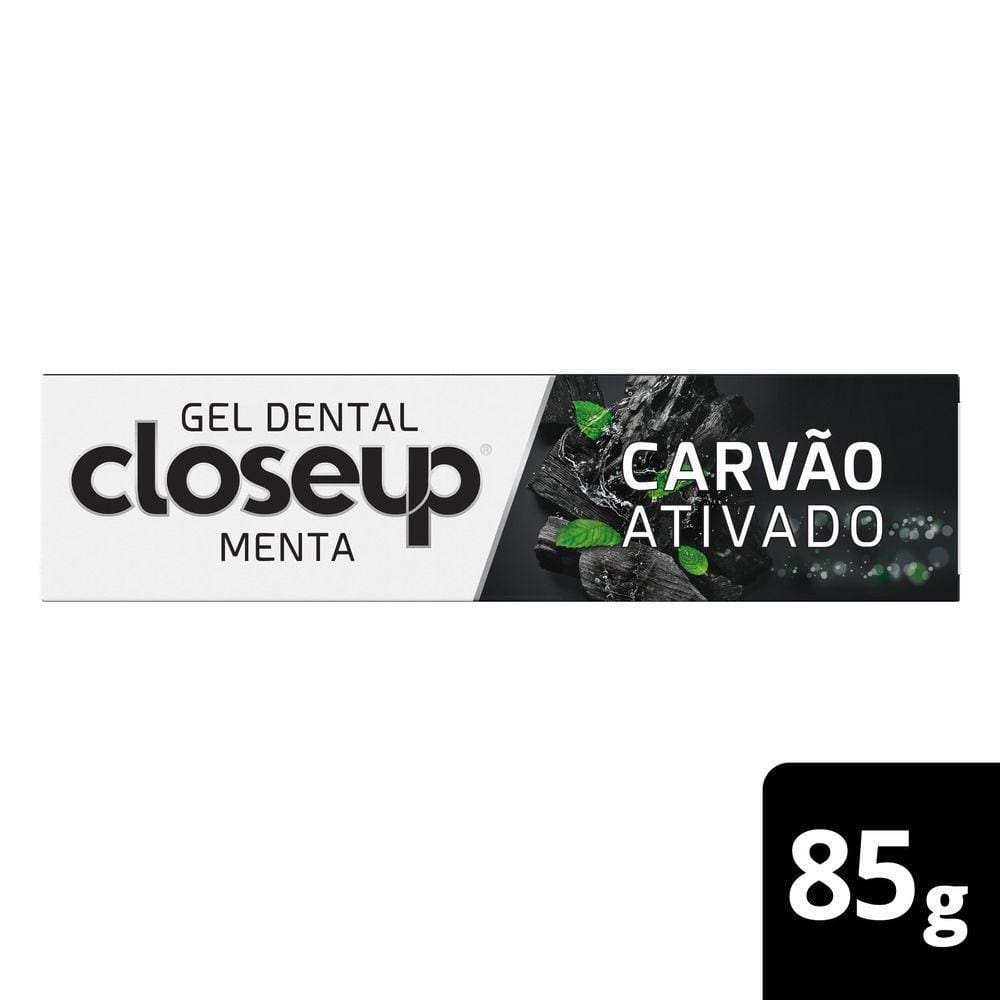 Creme Dental Close Up Carvão Ativado Menta 85g