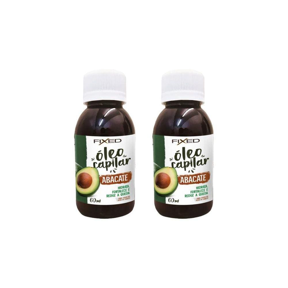 Oleo Capilar Fixed Abacate 60Ml-Kit C/2Un
