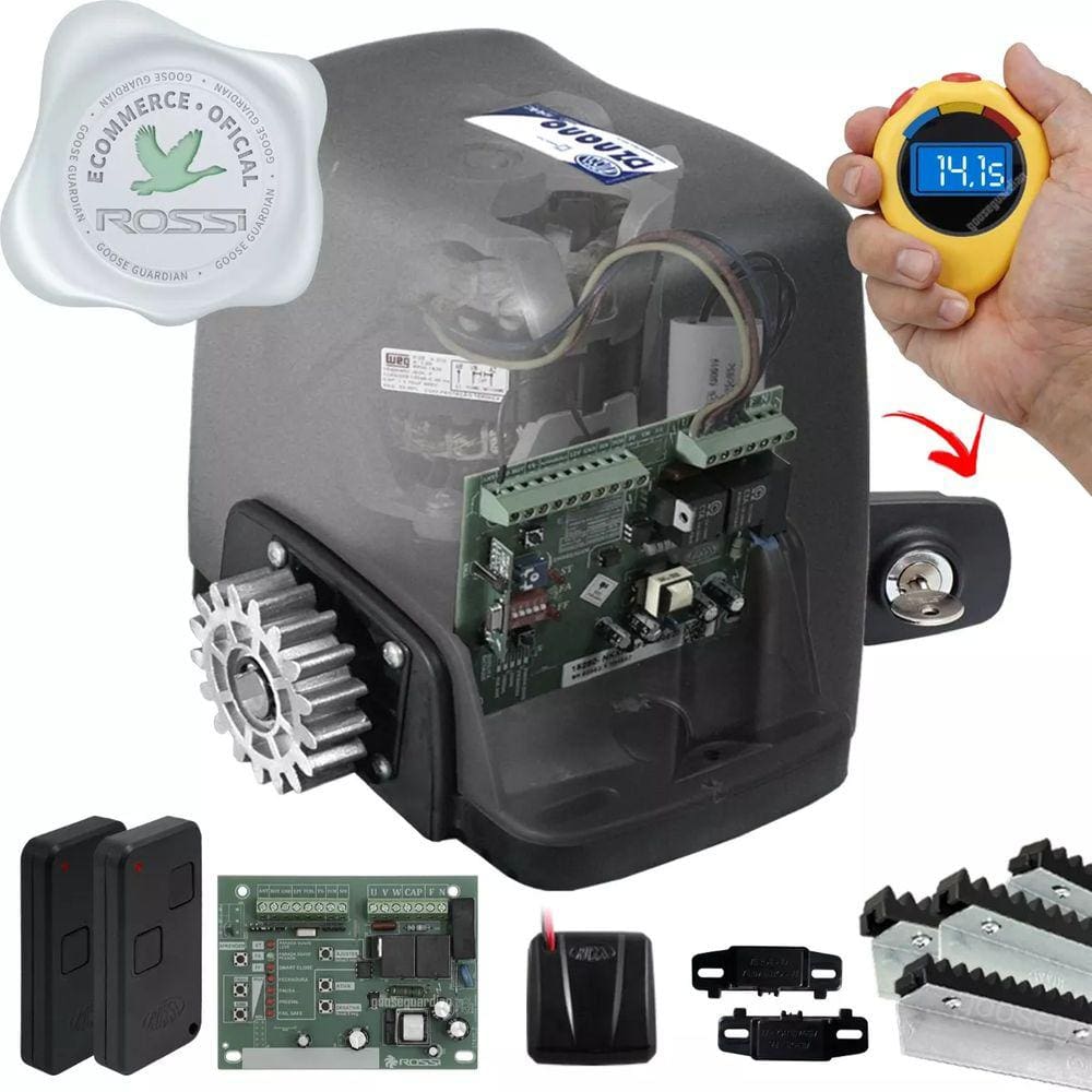 Kit Motor Rossi 1 Dz Nano Turbo 4 Crem 2 Control 1 Txcar 600kg