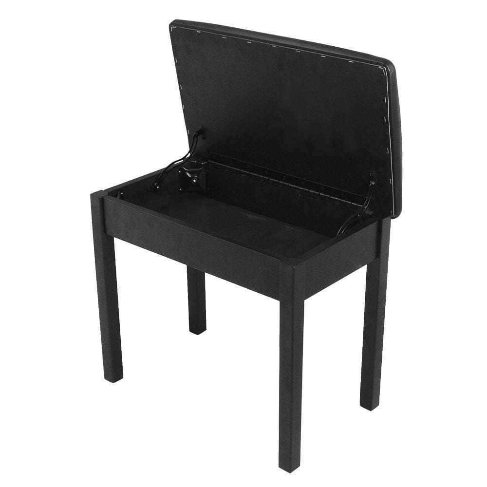 Banco Tecladistas Flip-top Madeira Preto On-stage Kb8902b [f035]