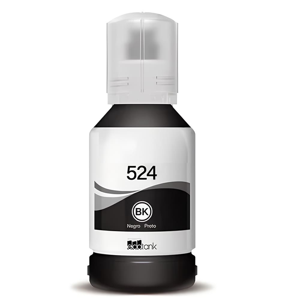 Refil de Tinta Para Epson L6490 T524120 Black Compatível