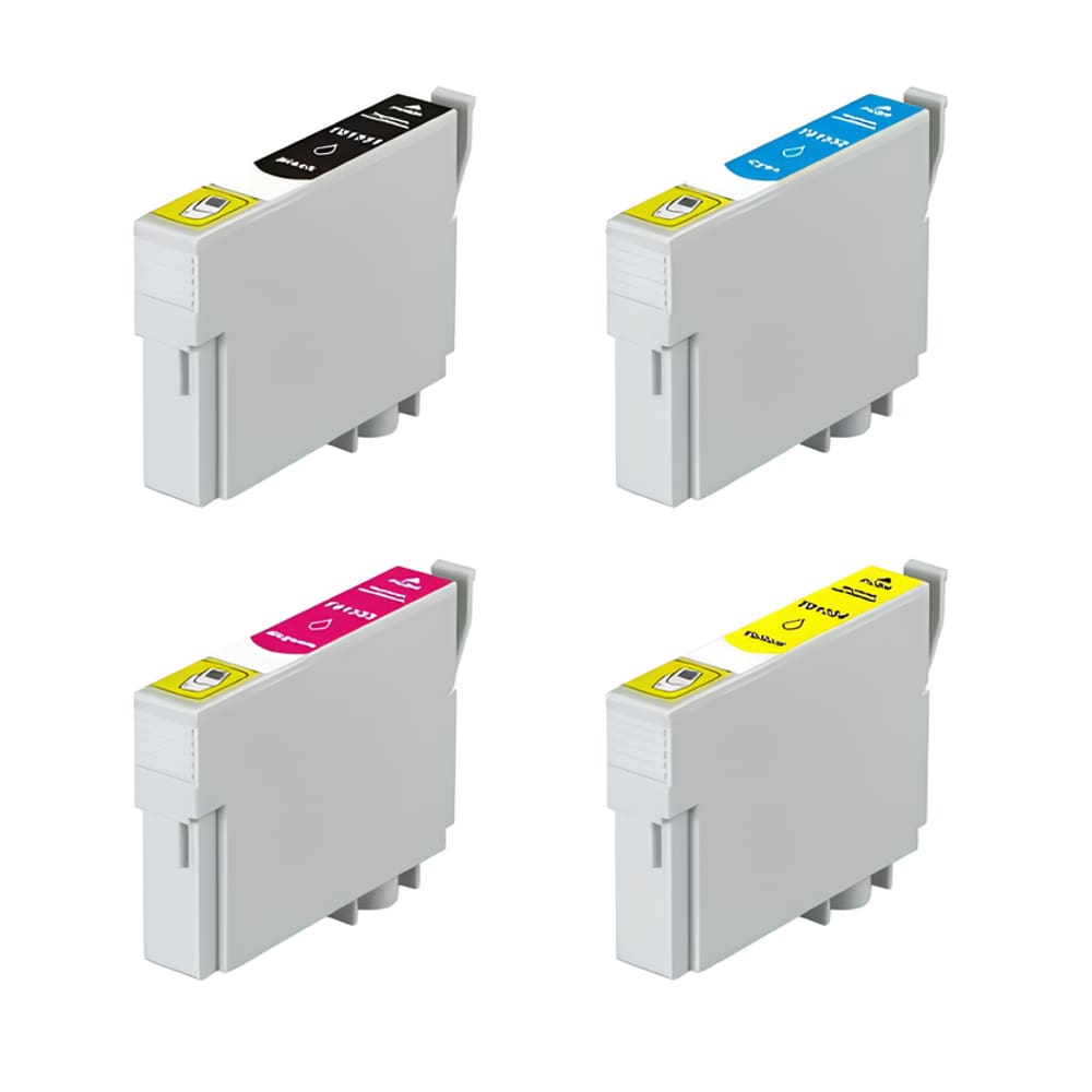 Kit Cartucho Para Epson XP441 T296120 CMYK compatível