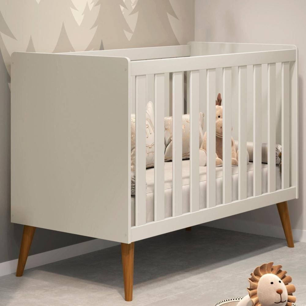 Berço Mini Cama Americano Isis Móveis Reller Areia