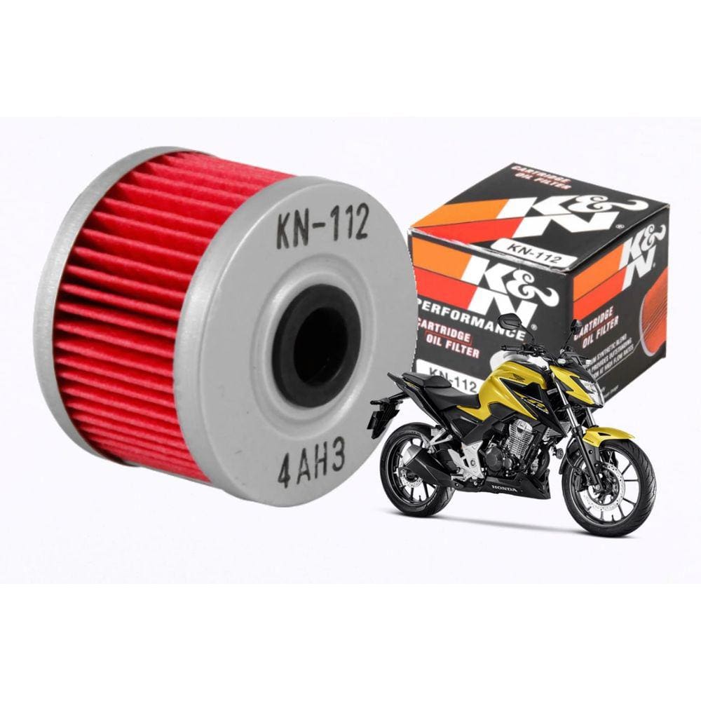 Filtro de Óleo K&N Kn KN-112 Honda Cb 300F Twister 2023-