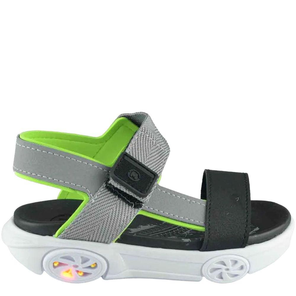 Sandália Papete Infantil Menino Casual com LED Molekinho 2633.103
