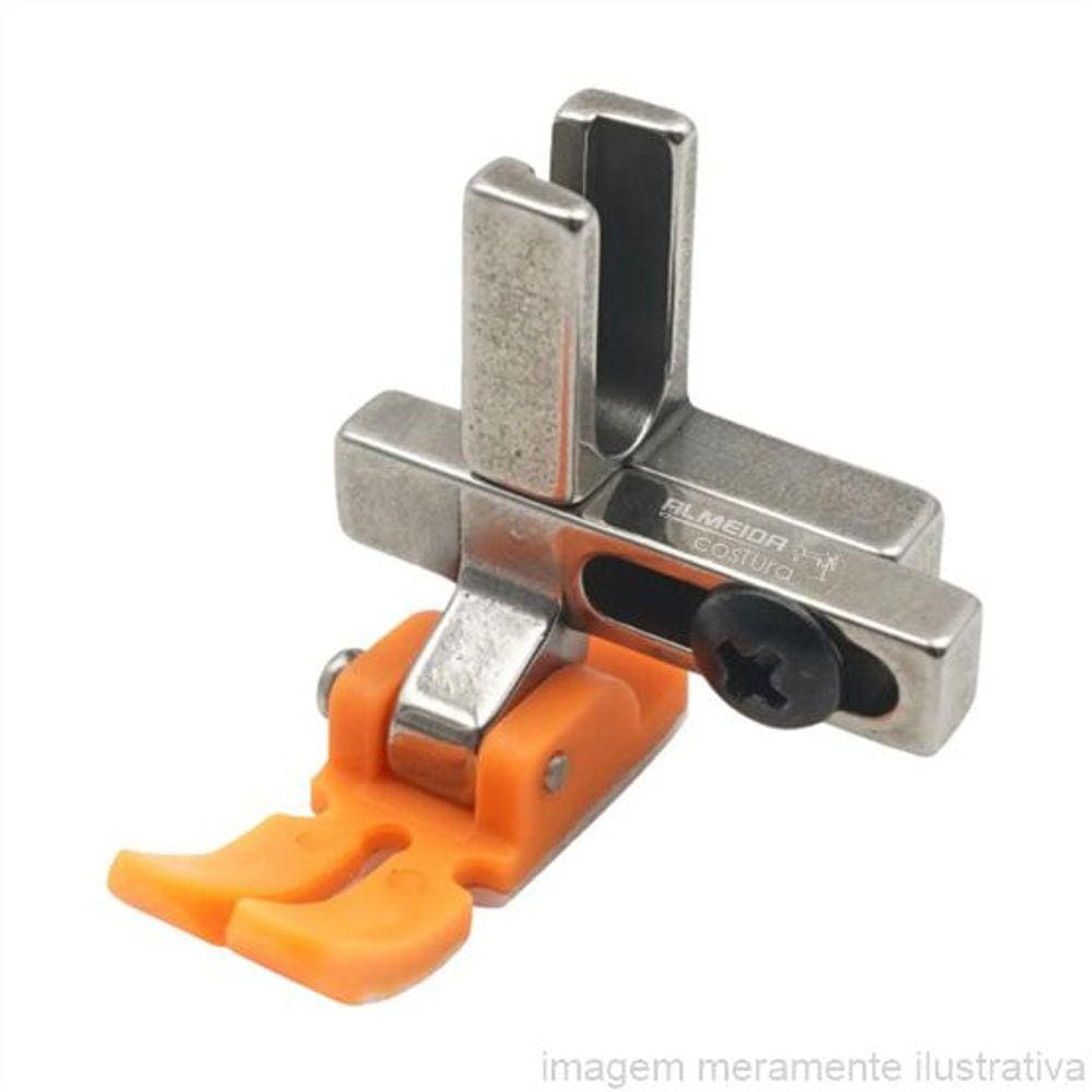 Calcador Da Reta De Teflon Para Costura Geral E Pregar Zíper Regulável - Tkt-3T