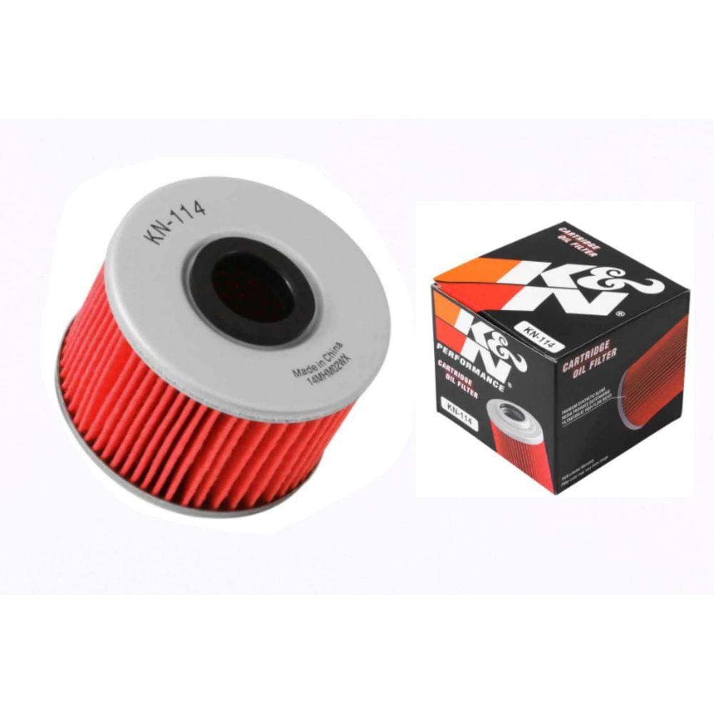 Filtro Oleo K&n Kn KN-114 TRX 500FA6D FourTrax Dct 2012-