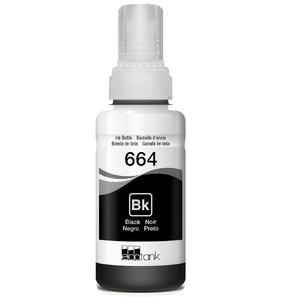 Refil de Tinta Compatível Epson L200 T664120 Black