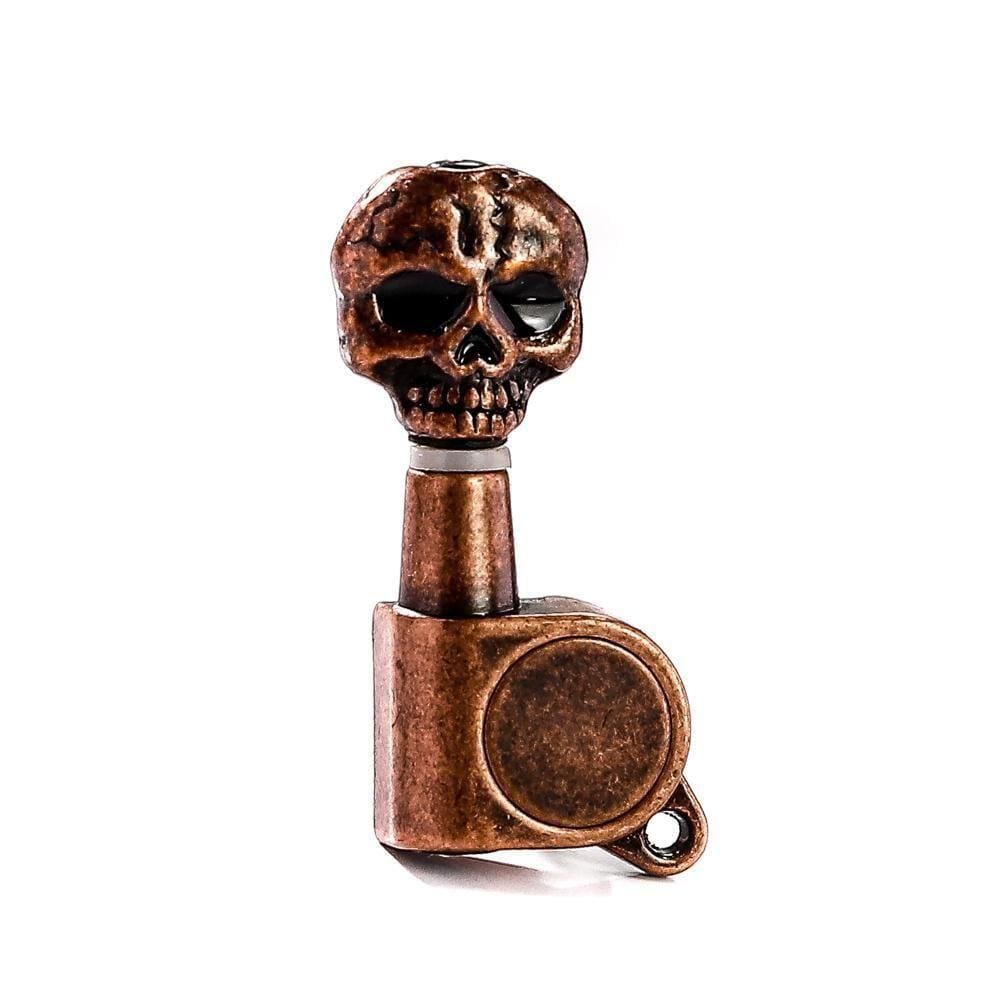 Tarraxa Guitarra Bronze Relic Caveira R6 Spirit J07skl-abrr6 [f035]