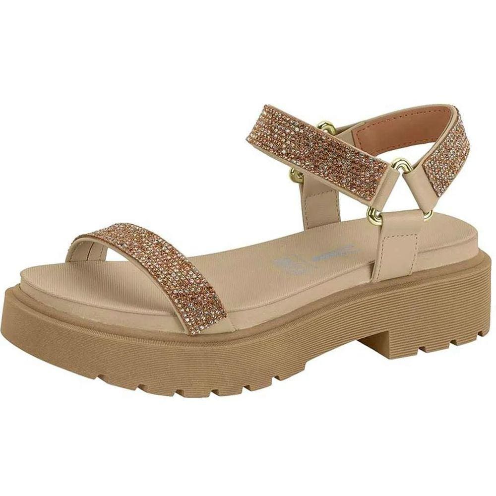 Sandalia Vizzano Papete com Brilho Conforto 6499.103