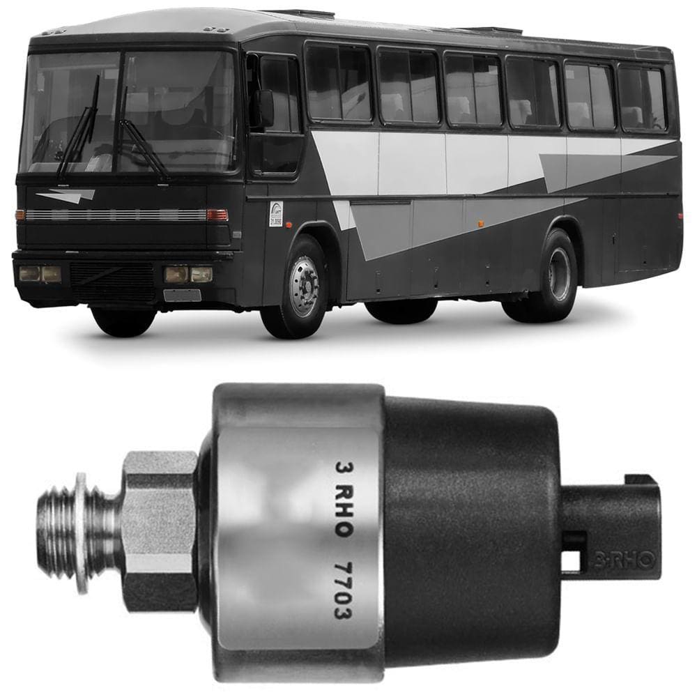 Interruptor Pressão Óleo Scania K112 T112 T142 DS11 DSC14