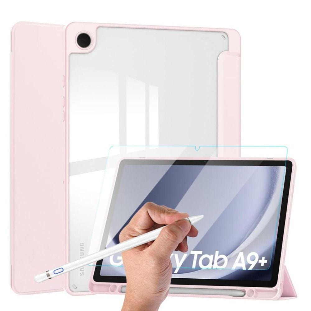 Capa + Caneta + Película Para Tablet Samsung A9+ 11 X216