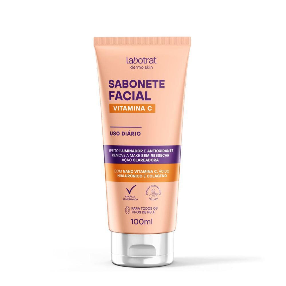 Sabonete Líquido Facial Vitamina C 100ML - Laborat