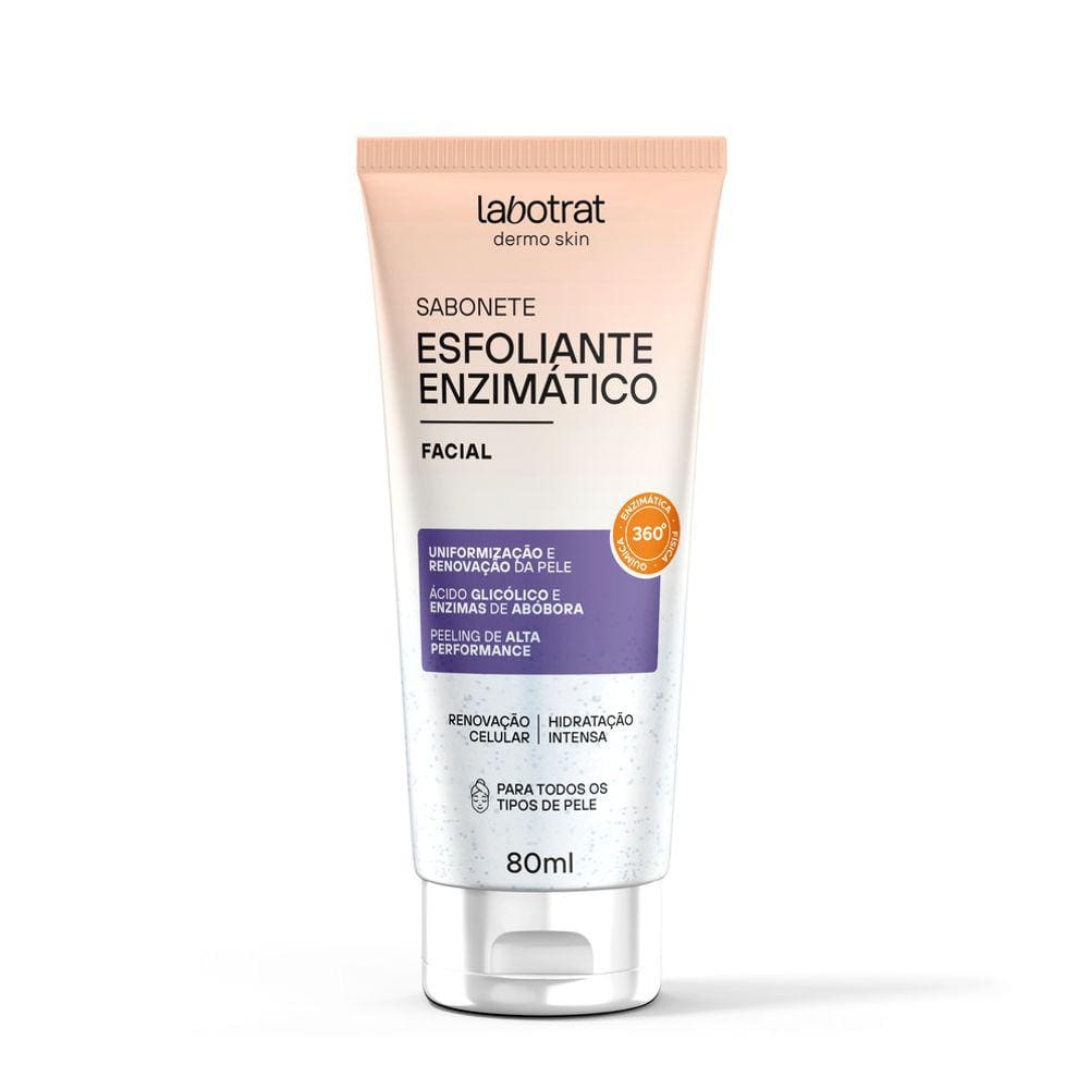 Sabonete Líquido Enzimático Facial Esfoliante 80ML - Labotrat