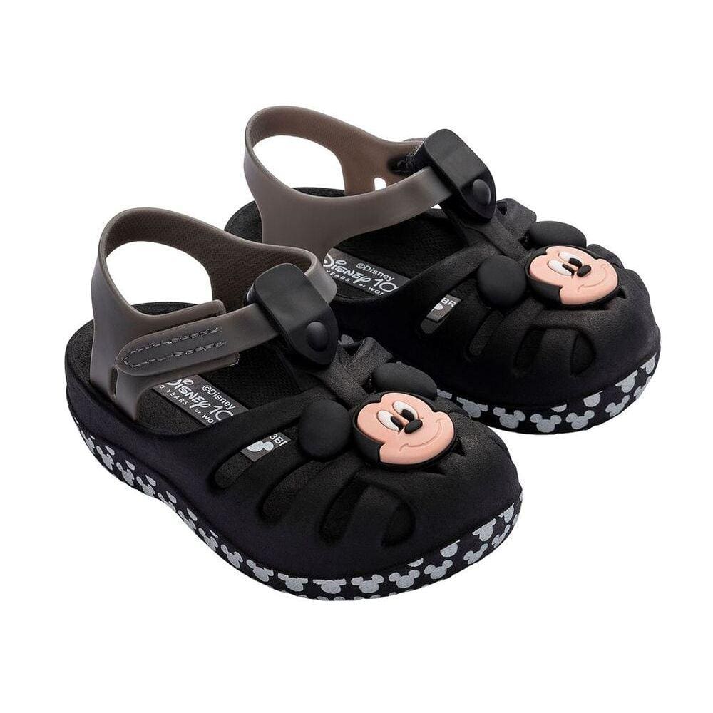 Sandalia Infantil Disney Magic Preto