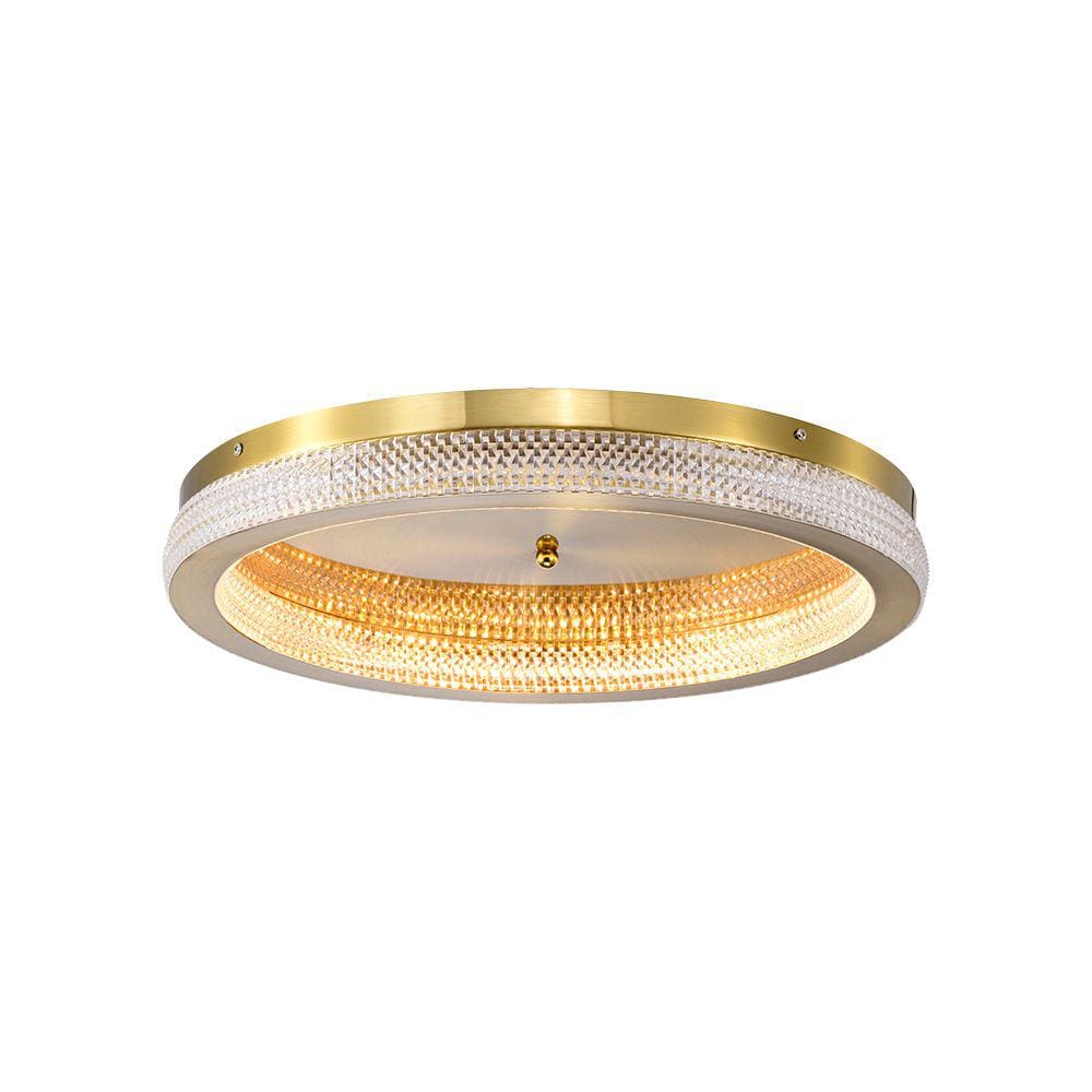 Plafon Skylight Queensland 4006 Dourado Led Bivolt