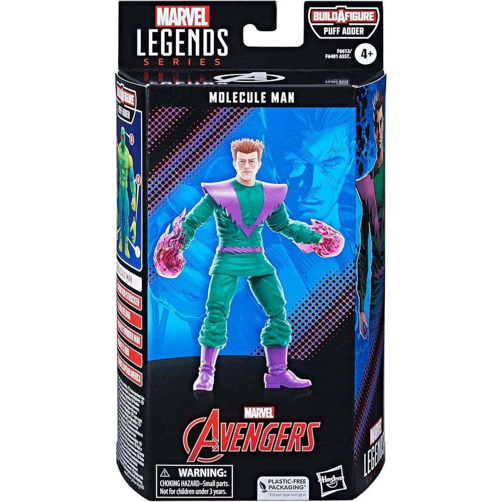 Boneco - Marvel Legends Molecule Man HASBRO