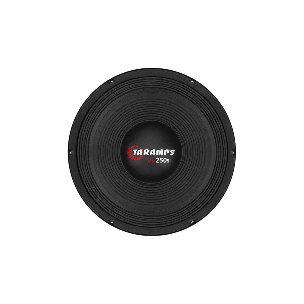 Alto Falante Taramps Vl 250s 10 Pol 125w Rms Woofer 8 Ohms