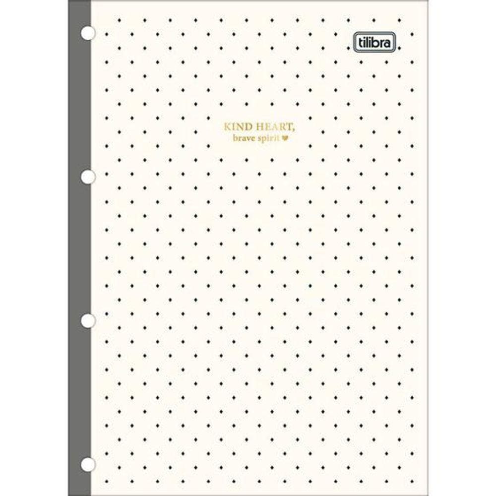 Refil Tiliflex para Caderno Argolado Universitário West Village 80 Folhas Tilibra 4687