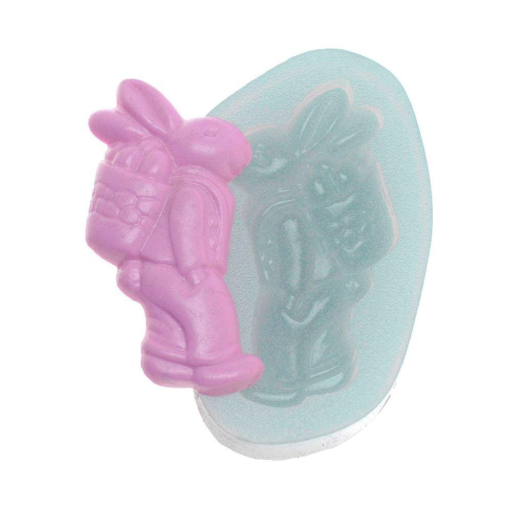 Molde de silicone 003 Coelho Em Pé Grande 