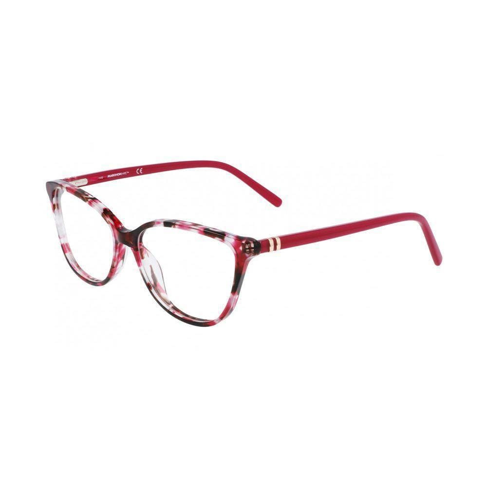Óculos Armação Marchon M-5014 640 Feminino Mesclado Rosa