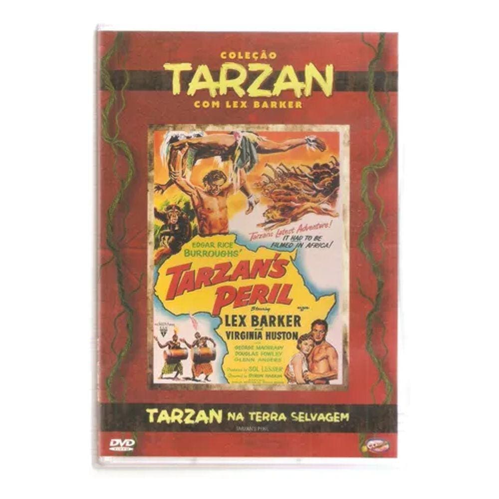 Dvd Tarzan - Na Terra Selvagem