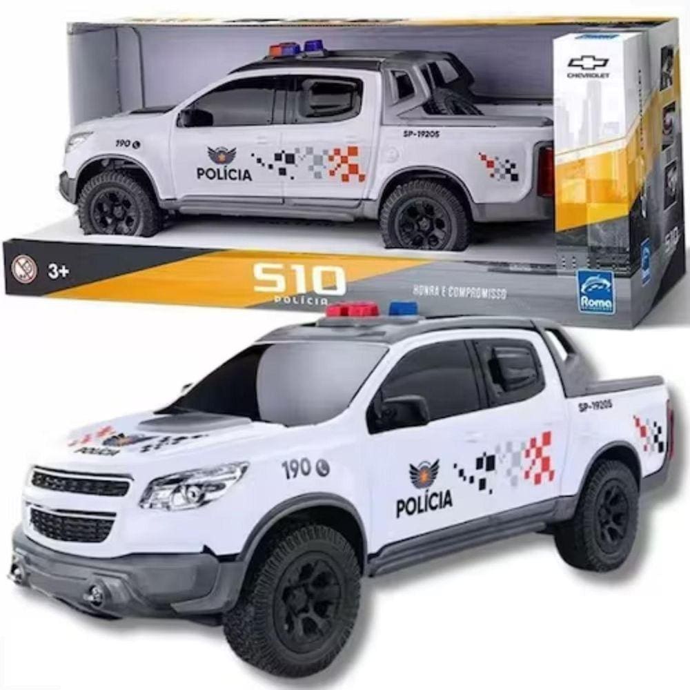Caminhonete PICK-UP S10 Policia SP Roma