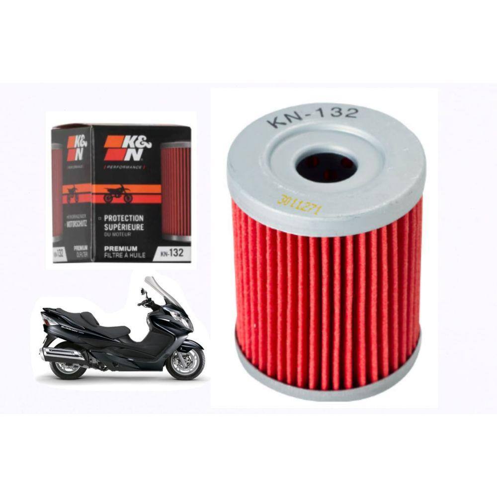 Filtro de Oleo K&n KN-132 Suzuki Burgman 400 1999 até 2006