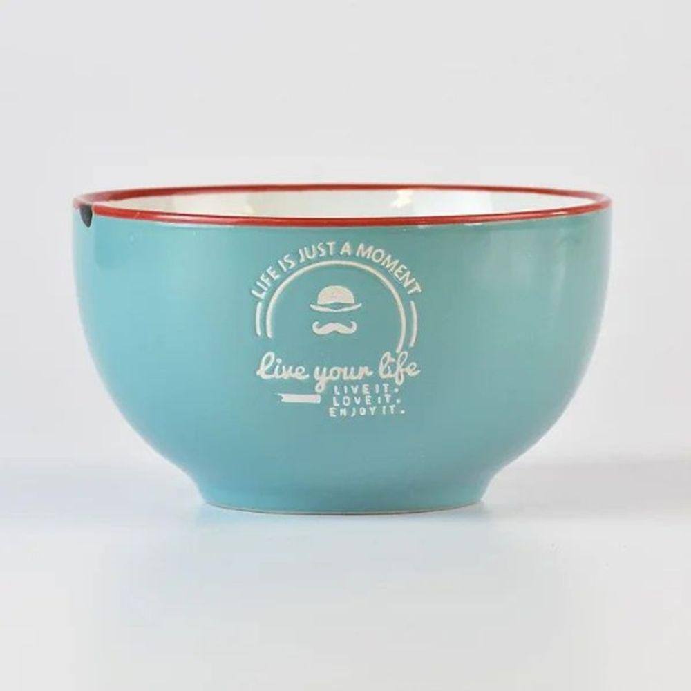 Bowl Life Verde em Cerâmica The Home