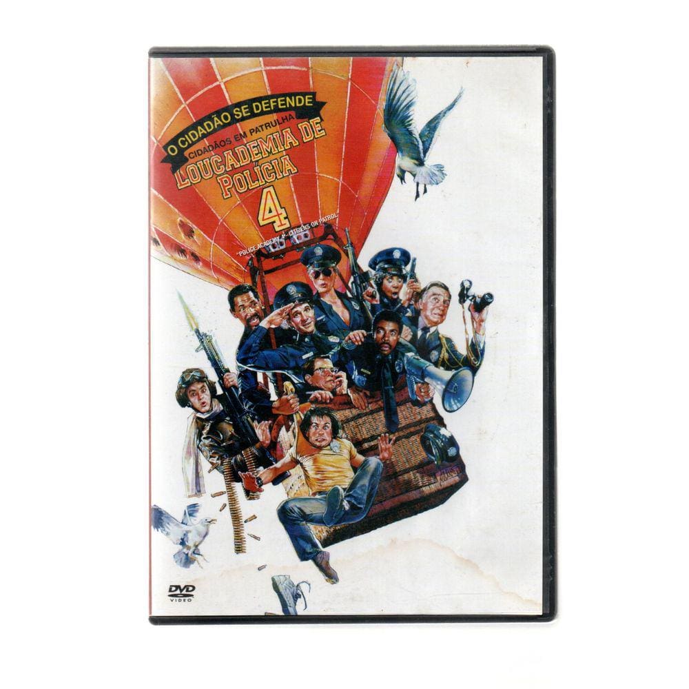 Dvd Loucademia De Polícia 4 - O Cidadão Se Defende