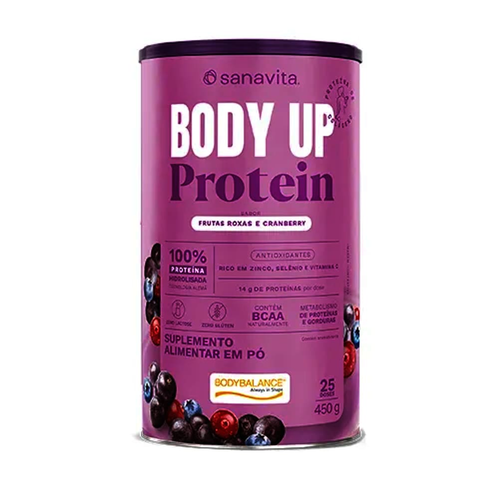 Body up frutas roxas e cranberry 450g - Sanavita
