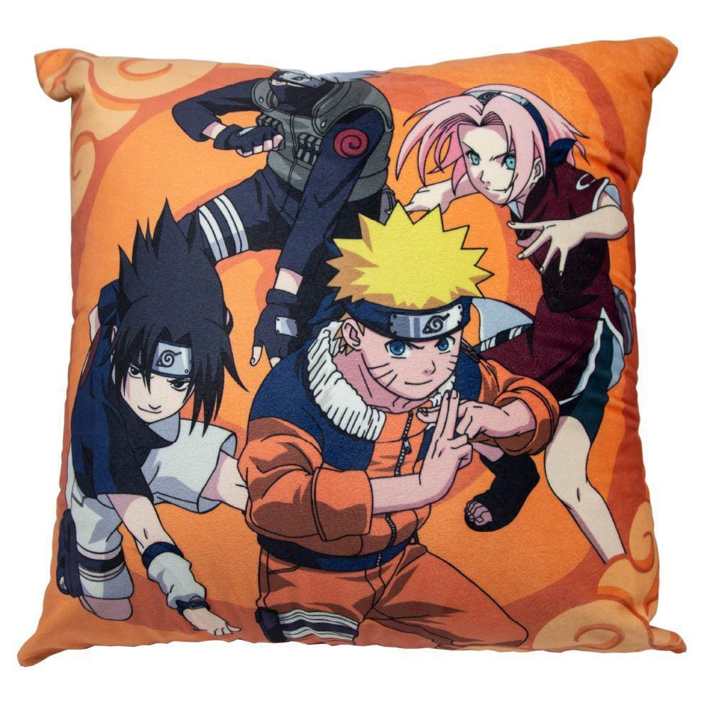 Almofada Naruto Sasuke Sakura e Kakashi Time 7 40x40 Oficial