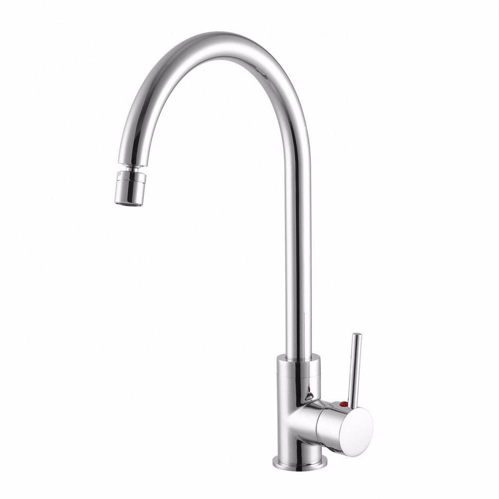 Monocomando para Cozinha Bica Móvel 7007 Minimal C75 Meber Metais Cromado