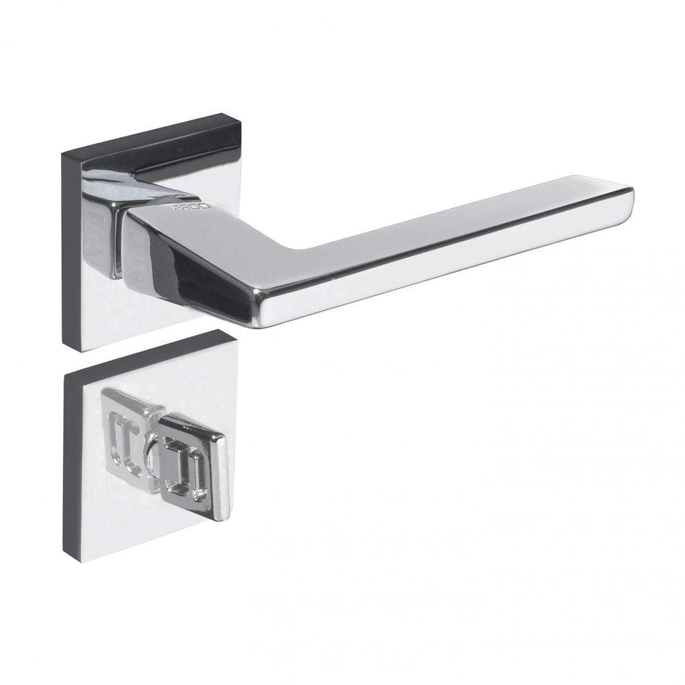 Fechadura Karli Cromado Banheiro Pado