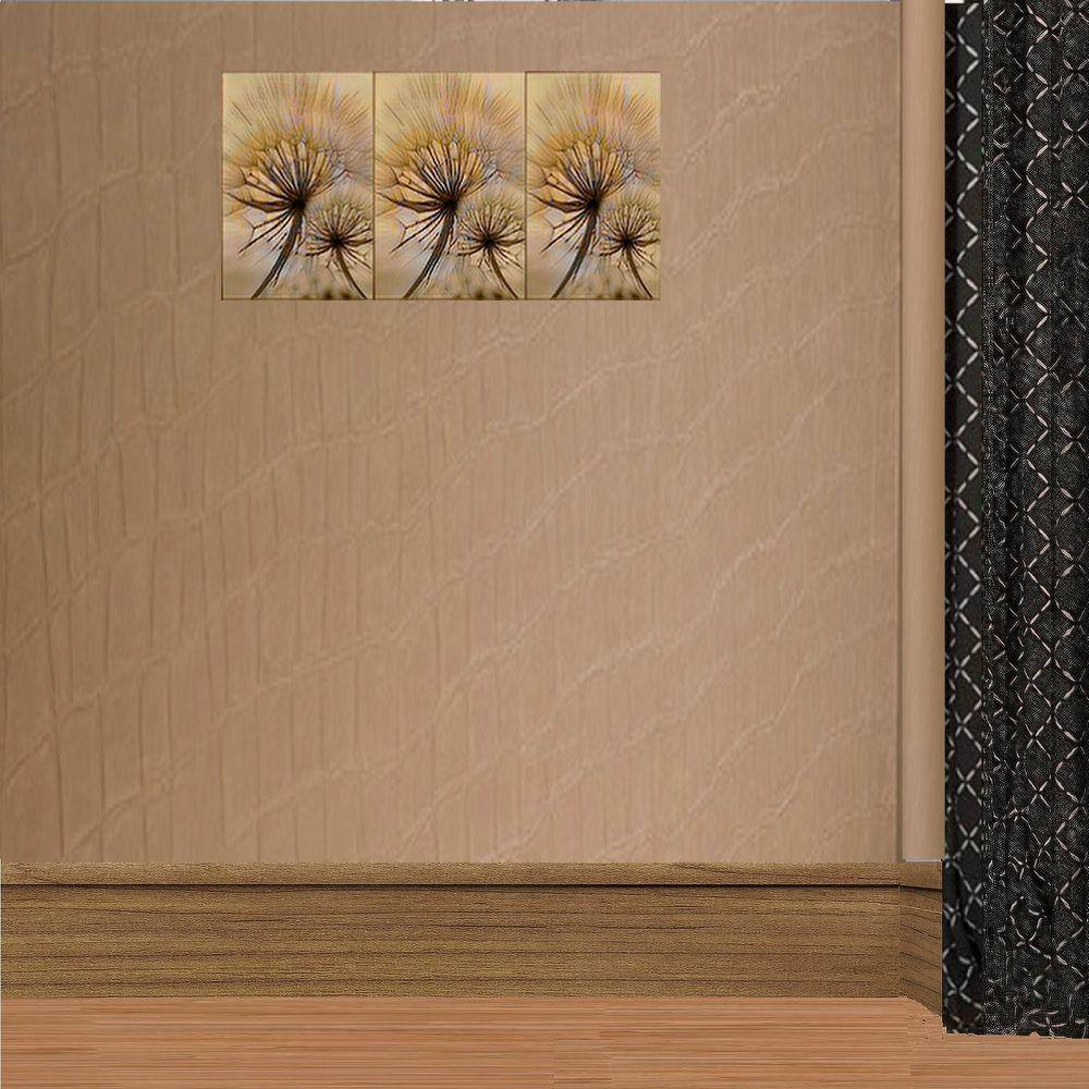 Rodapé de MDF 10cm x 15mm x 2,40m com Friso Moldufama 1002 Imbuia