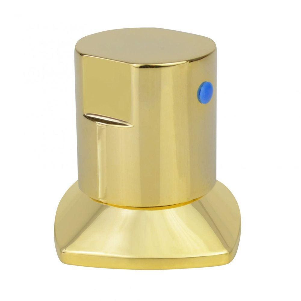 Acabamento para Registro Água Fria C44 Gold Ducon Metais Dourado