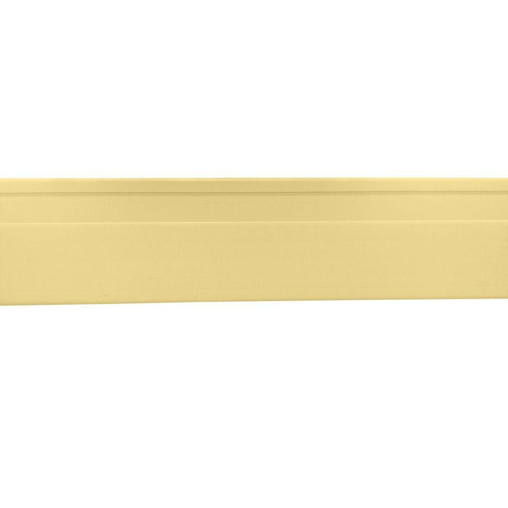 Rodapé de PVC 7cm x 15mm x 2,40m Master Bariri - caixa com 6 Barras - Marfim