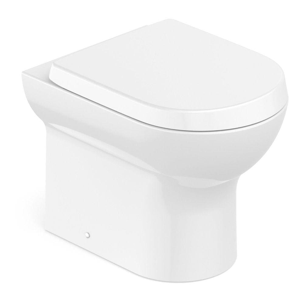 Vaso Sanitário Convencional com Assento Queda Amortecida Nexo Roca Branco Brilhante