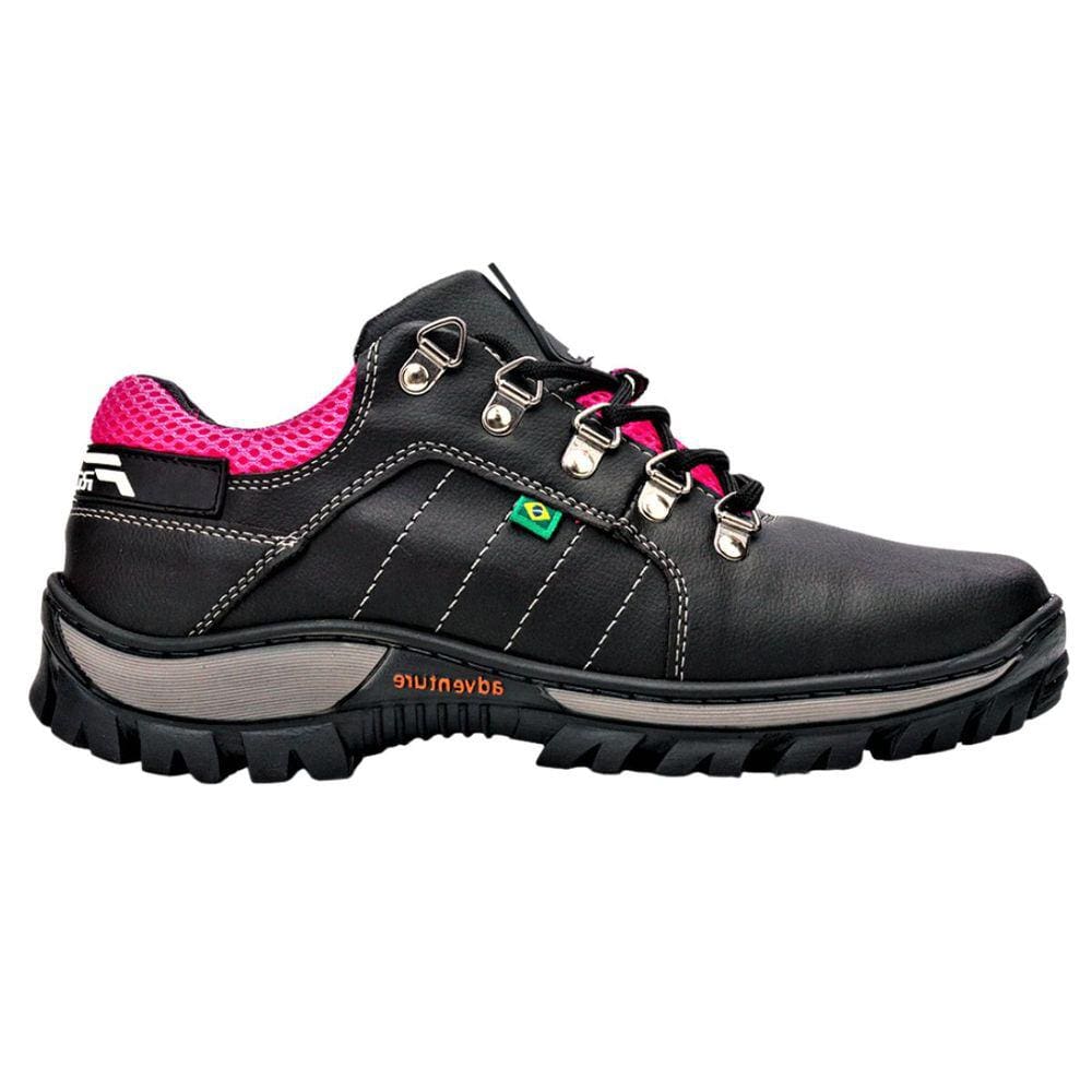 Tênis Frontinni Trekking Rosa Trilha Academia Ciclismo Corrida