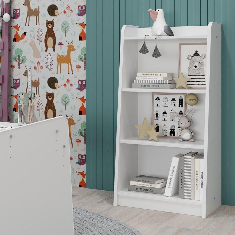 Estante Infantil Montessori Movelbras Branco