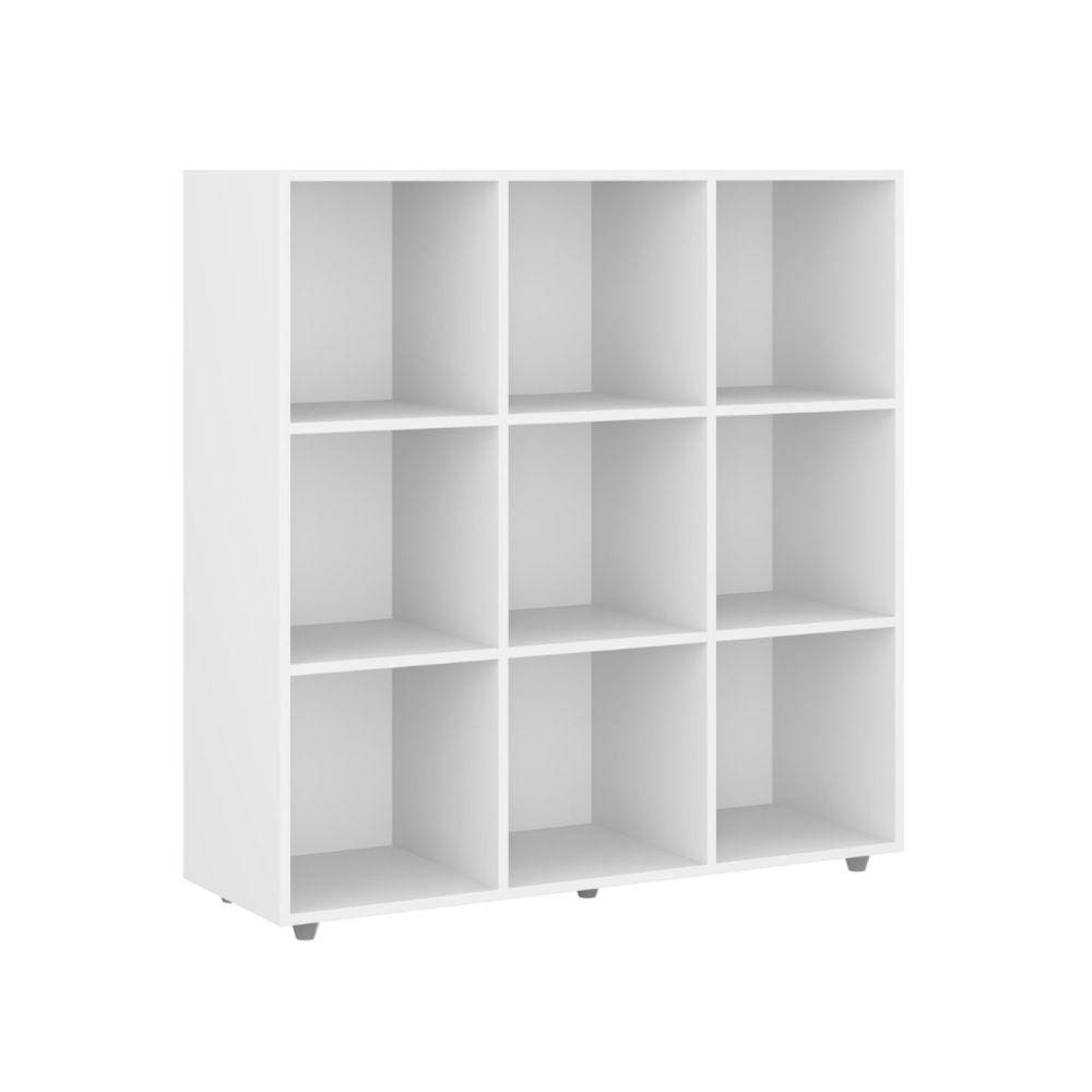Nicho Organizador  Infantil com 9 compartimentos  Movelbras Branco