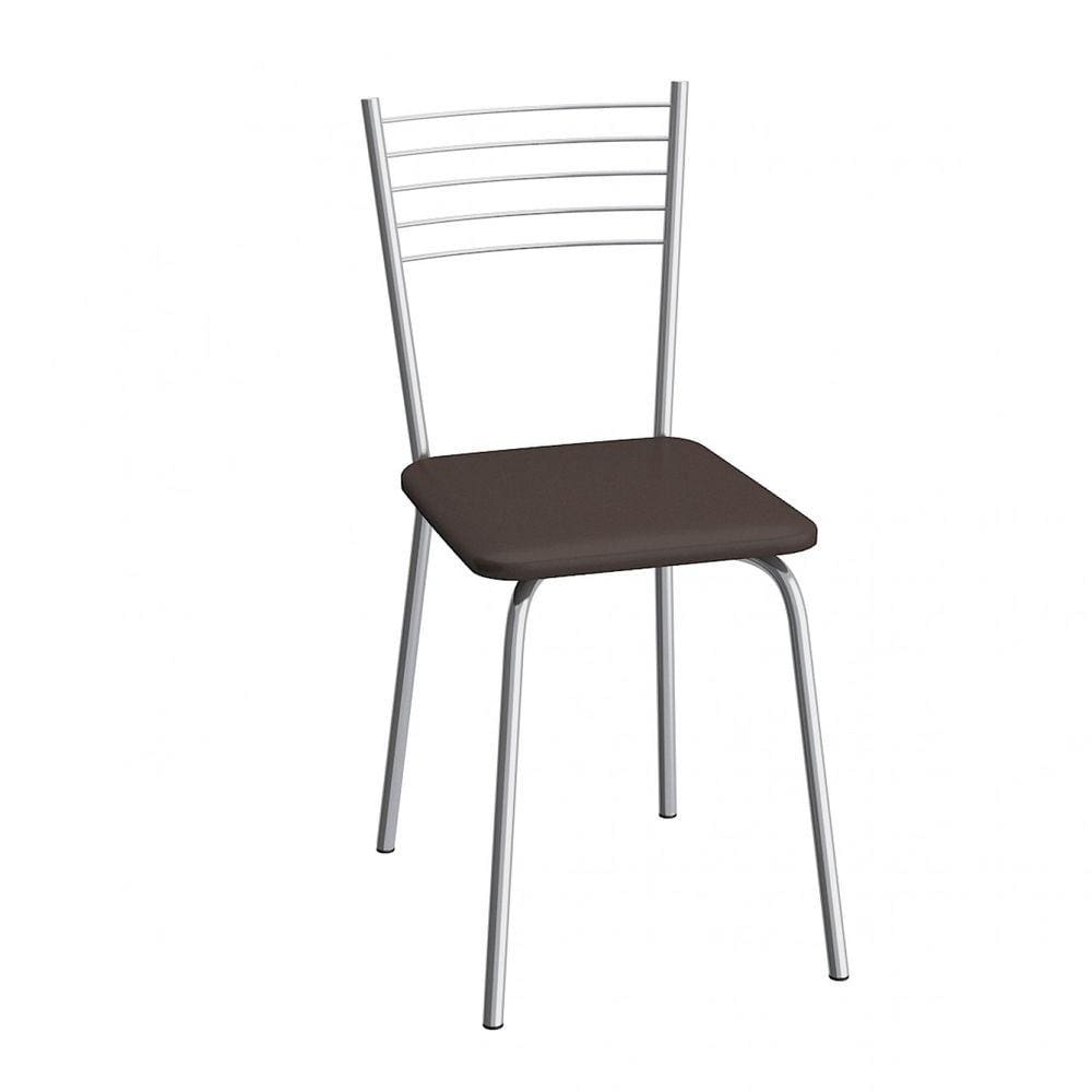 Cadeira de Aço 82cm Flex Compoarte Cromado