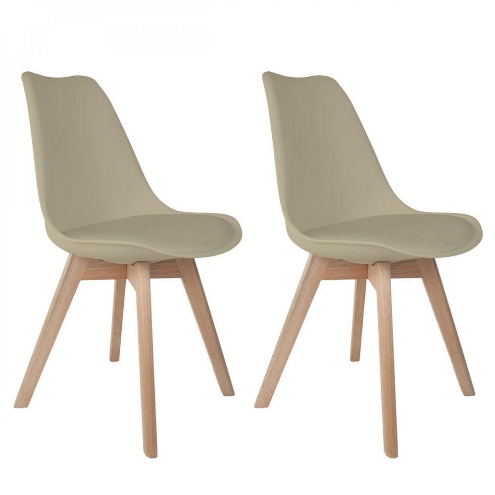 Cadeira para Sala de Jantar Saarinen PP Nude