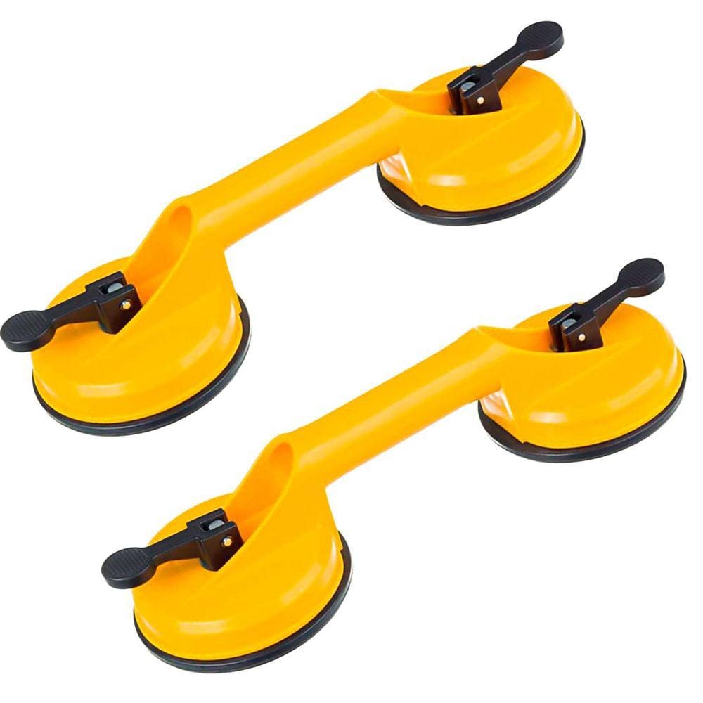 Kit Ventosas Duplas de Vidros Espelhos 90kg Alta Sucção Fertak Tools