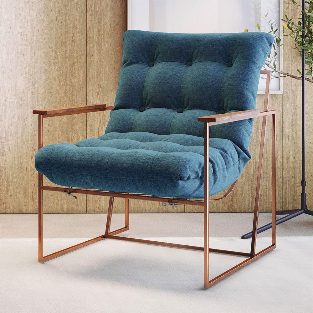 Poltrona M03 Estrutura em Ferro Mais Decor