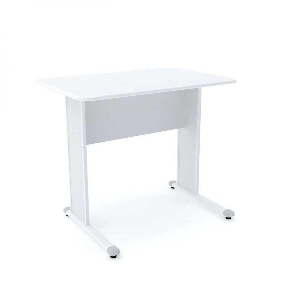 Mesa para Escritório Secretária 92cm Maxxi Pandin Móveis Branca