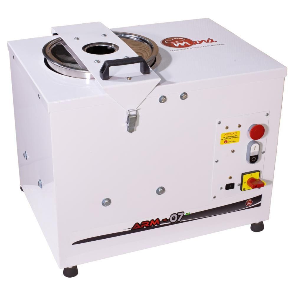 Amassadeira Rápida 1 CV Cuba Inox 7 kg ARM-7 - Maná