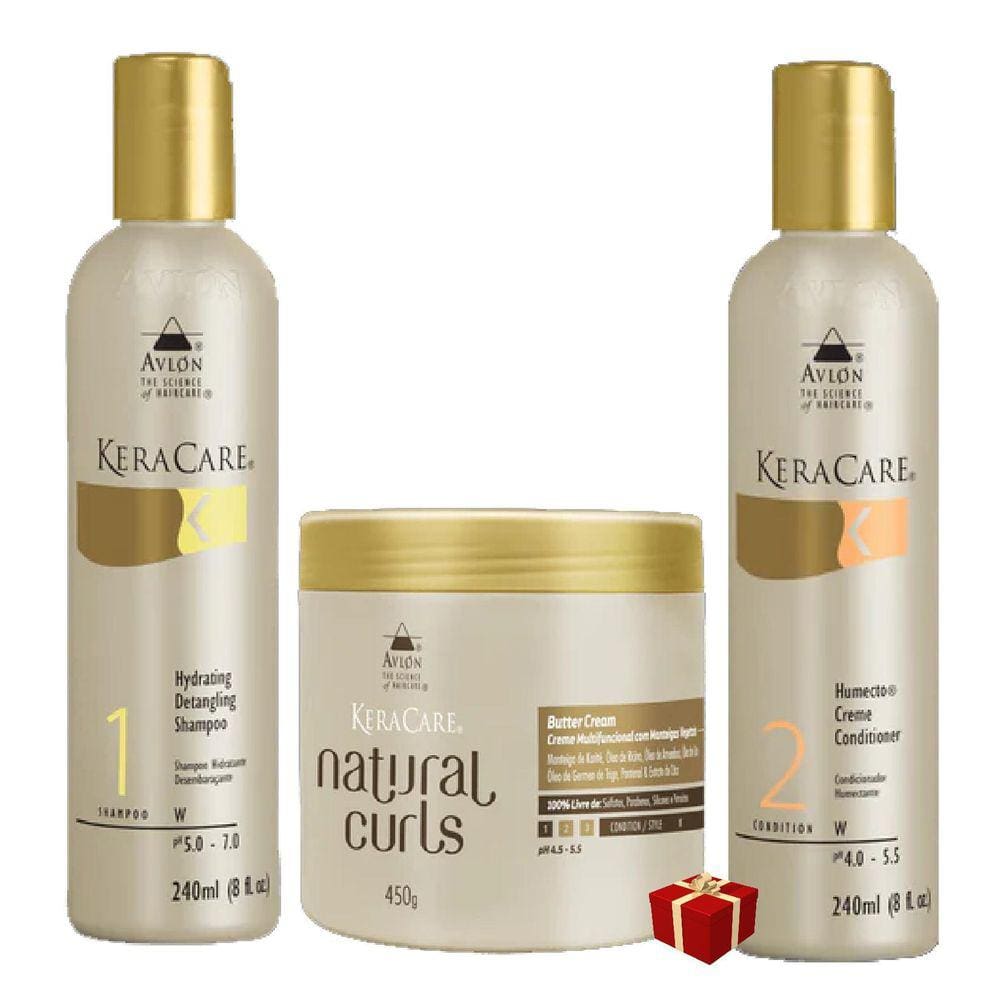 Avlon Natural Curls Butter Cream + Detangling + Humecto